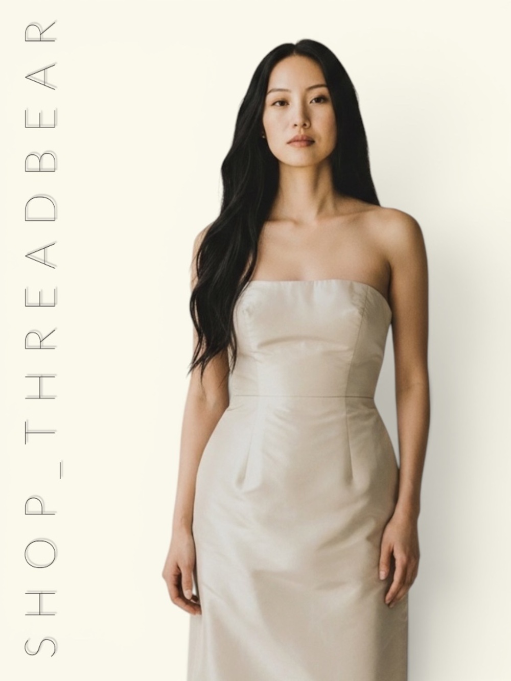 EUC [J. Crew] SILK! Strapless Champagne Gold Mini Formal Cocktail Dress | XS · 2